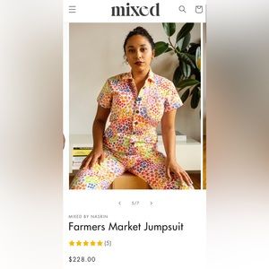 MIXED BY NASRIN Farmers Market Jumpsuit
